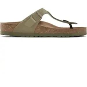Tongs femme Birkenstock Gizeh Vegan Vert 42 Étroit 1024096 pas cher