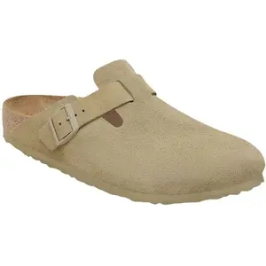 Comparateur de prix : Birkenstock Boston Suede Leather Sandales vert 44