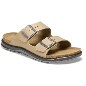 Birkenstock - Arizona CT W LEOI - Sandales femme Tabacco Brown - 41 - Normal pas cher