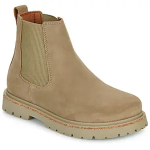 Boots BIRKENSTOCK  Highwood Slip On Mid W LEVE Taupe pas cher