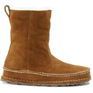 Birkenstock Lahti Suede Leather - Chaussures femme Mink 42 - Étroit pas cher