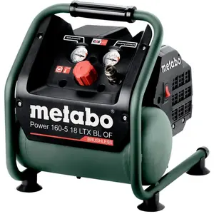 Comparateur de prix : Metabo Compresseur 18 V Power 160-5 18 LTX BL OF - Pick+Mix (sans batterie)