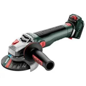 Meuleuse d'angle sans fil Metabo wvb 18 lt bl 11-125 613057850 125 mm 18 v pas cher