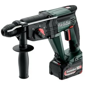 Comparateur de prix : Metabo KH 18 LTX 24 SDS-Plus-Marteau perforateur-burineur sans fil 18 V 4.0 Ah