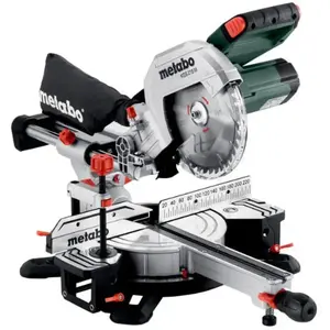 Comparateur de prix : Metabo Scie à onglets radiale - KGS 216 M - Précision cut line LED - 613216000
