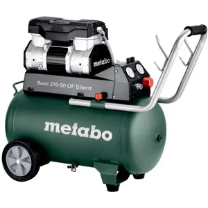 Metabo Basic 270-50 OF Compresseur Silencieux - 1500W - 10 Bar - 50L -...Vendu parkaufland