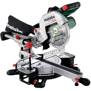 Comparateur de prix : Metabo - Scie à onglets sans fil kgs 18 ltx bl 216 + 1 Batterie 4 Ah 614216920