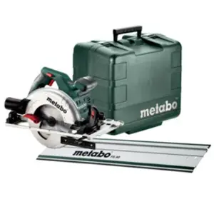 Metabo Scie circulaire portative KS 55 FS set avec rail de guidage FS ... pas cher