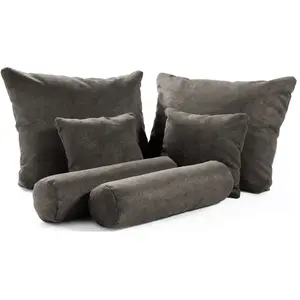 Coussin gris 65 cm 90 cm COUSSINS BOXSPRING pas cher