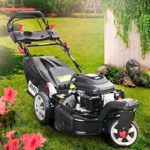 Brast - Tondeuse thermique autotractée 3 roues 360° trike speed 224cc ... pas cher