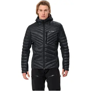 Comparateur de prix : Vaude Sesvenna Pro Jacket II - Doudoune homme Black / Black S