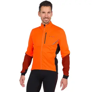 Veste cycliste vaude kuro orange pas cher