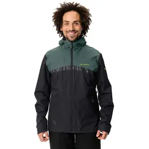 VAUDE Veste de Pluie 3 en 1 All Year Moab pour Homme Double, Noir uniVendu paramazon