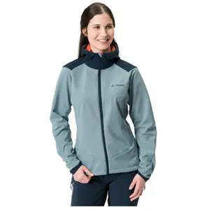 Vaude Qimsa Softshell Jacket - Veste vélo femme Cloudy Blue EU 38 pas cher