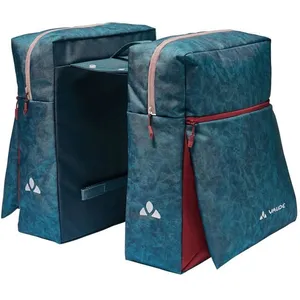 Comparateur de prix : VAUDE TwinZipper Sacoche double, Bleu pétrole