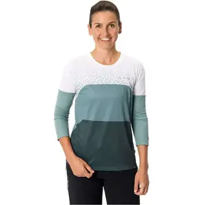 Vaude Women's Moab LS T-Shirt V multicolore 38 pas cher