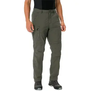 Comparateur de prix : Vaude - Farley Zip-Off Pants V - Pantalon de trekking taille 46 - Regular, vert olive