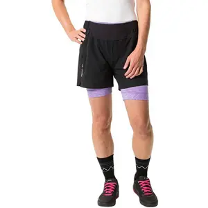VAUDE Short Altissimi pour Femme Pantalon, Noir uni, Taille 38Vendu paramazon