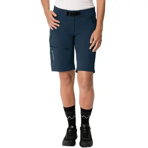 Comparateur de prix : Vaude Badile Shorts - Short randonnée femme Dark Sea Uni EU 36