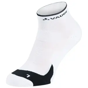 Vaude - Bike Socks Short II - Chaussettes vélo White - 39 - 41 pas cher
