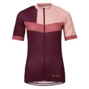 Vaude Maillot Full zip femme Posta Tricot II rouge 38 pas cher