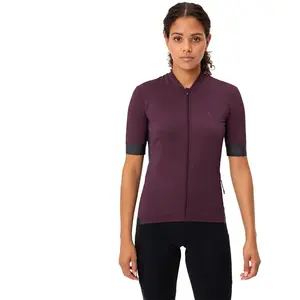 Vaude - Women's Kuro Full-Zip Tricot II - Maillot de cyclisme taille 42, violet pas cher