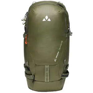 Vaude - Monviso 32 - Sac à dos ski taille 32 l, vert olive pas cher