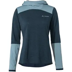 Vaude - Women's Tremalzo L/S Shirt - Maillot de cyclisme taille 40, bleu pas cher