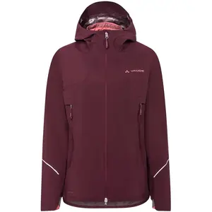 Vaude - Women's Yaras 3in1 Jacket - Veste de cyclisme taille 42, rouge pas cher
