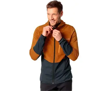 Vaude Men'S Monviso Hooded Grid Fleece Veste multicolore XLVendu parspartoo