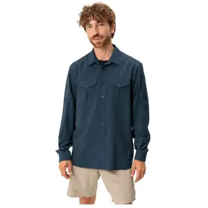 Comparateur de prix : Vaude Rosemoor LS Shirt II - Chemise homme Dark Sea Uni M