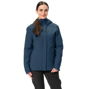 Vaude Cyclist Warm Rain Jacket - Veste imperméable femme Dark Sea EU 48Vendu parbikeinn