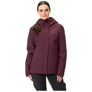 Comparateur de prix : Vaude Cyclist Warm Rain Jacket - Veste imperméable femme Cassis EU 40