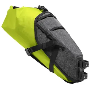 Comparateur de prix : Vaude Trailsaddle II - Sacoche de selle Bright Green / Black 10 L