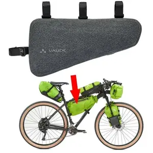 Comparateur de prix : VAUDE 15962 Trailframe II Sac de Cadre pour Adulte Noir uni Taille Unique