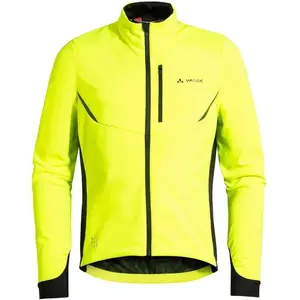 Veste Vaude Kuro Softshell jaune fluo noir - XL