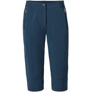 Comparateur de prix : Vaude - Women's Farley Stretch Capri III - Pantalon de trekking taille 38, bleu