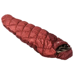 Comparateur de prix : Vaude Meglis 300 SYN - Sac de couchage Dark Cherry Ouverture gauche
