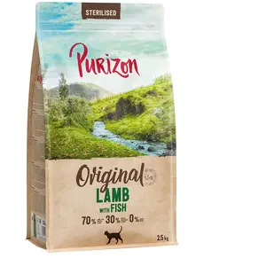 Purizon Sterilised Adult agneau, poisson - sans céréales pour chat - 2... pas cher