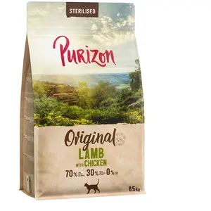 Purizon Sterilised Adult agneau, poulet - sans céréales pour chat - 6....Vendu parzooplus
