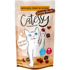 Catessy Crunchy Snacks 65 g pour chat - canard, dinde, pouletVendu parzooplus