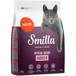 Smilla Adult Indoor pour chat - 4 kg pas cher