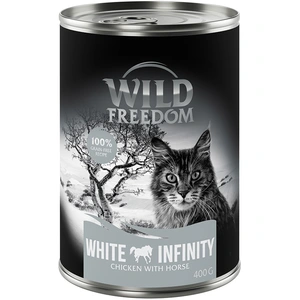 Wild Freedom Adult 6 x 400 g pour chat - White Infinity - poulet, cheval pas cher