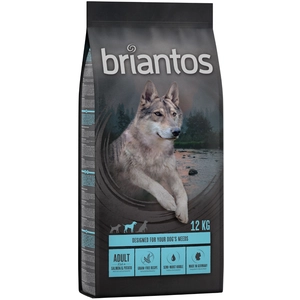 12kg Briantos Adult saumon, pommes de terre SANS CEREALES - Croquettes pour chien pas cher