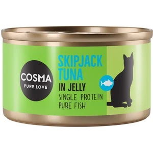 12x85g Cosma Original en gelée thon Skipjack - Pâtée pour chat pas cher