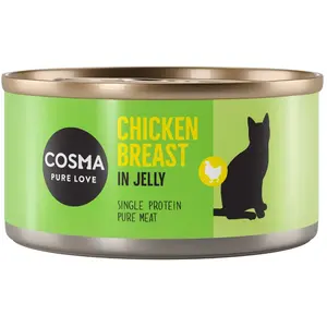 6x170g Cosma Original en gelée poulet - Pâtée pour chat