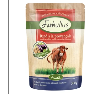6x300g Lukullus sans céréales boeuf à la provençale - Pâtée pour chien pas cher
