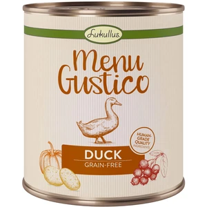 6x800g Lukullus Menu Gustico canard, carottes, airelles rouges, romari... pas cher