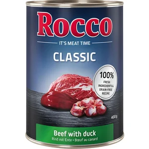6x400g Rocco Classic boeuf, canard - Pâtée pour chienVendu parzooplus