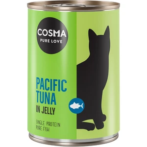 6x400g 3 saveurs en gelée Cosma - Nourriture pour Chat pas cher